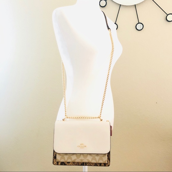 Coach | Bags | Coach Klare Crossbody Colorblock Snake Skin Purse | Poshmark